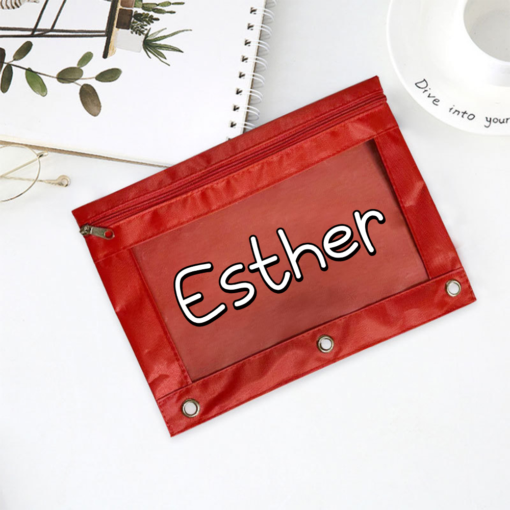 Personalized Custom Name Pencil Pouch | CWPack362