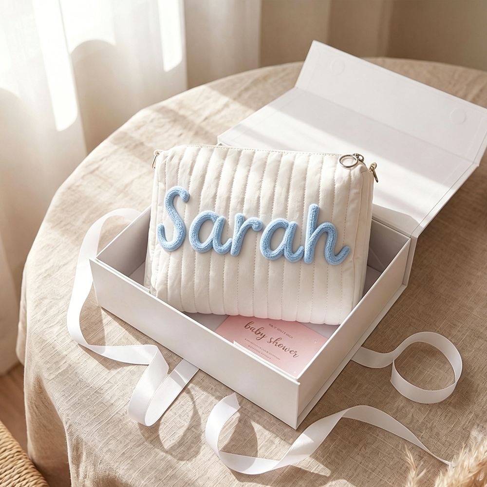 Personalized Hand Embroidery Stroller Organizer Pouch | CWPack363