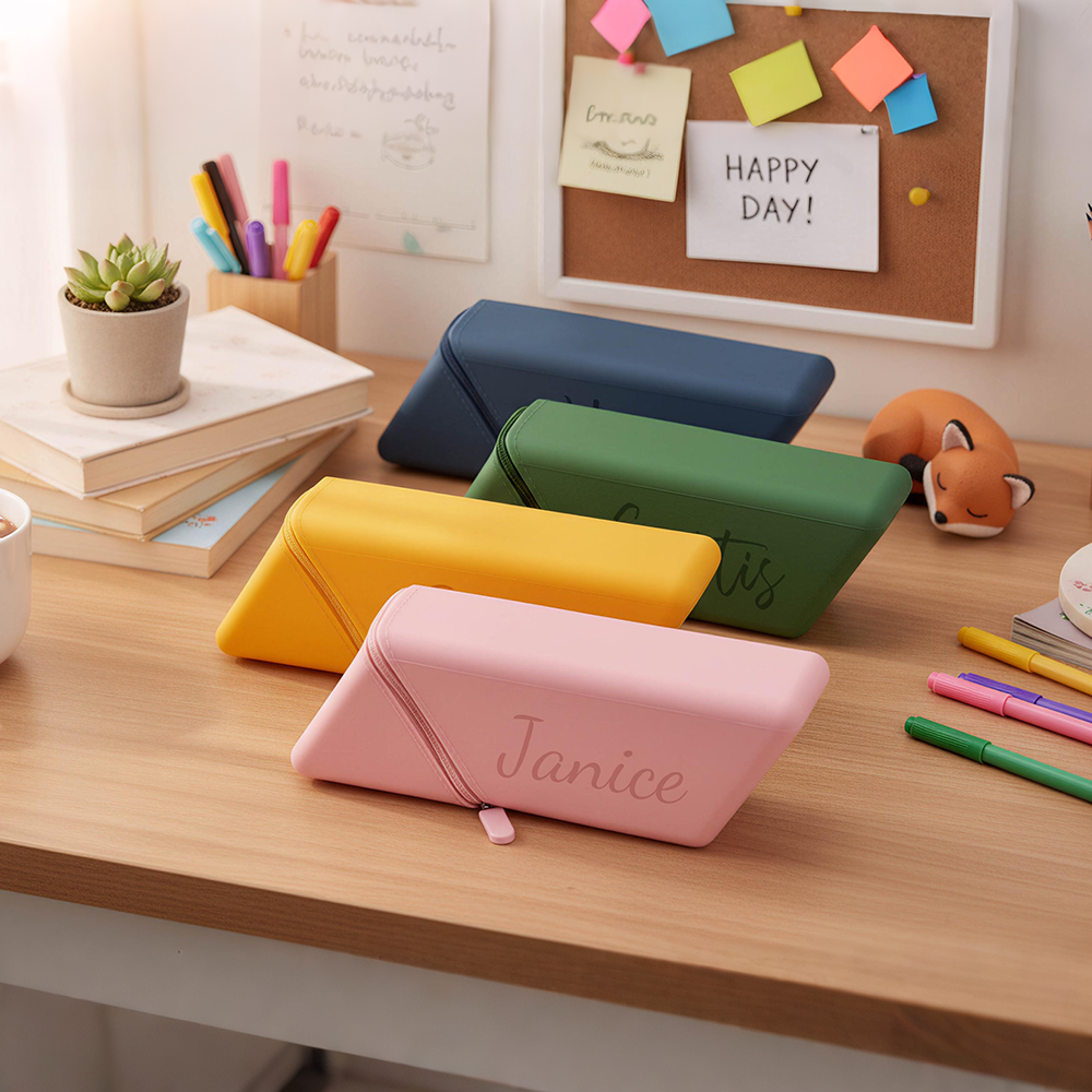 Personalized Kids Soft Silicone Stationery Case | CWPack373