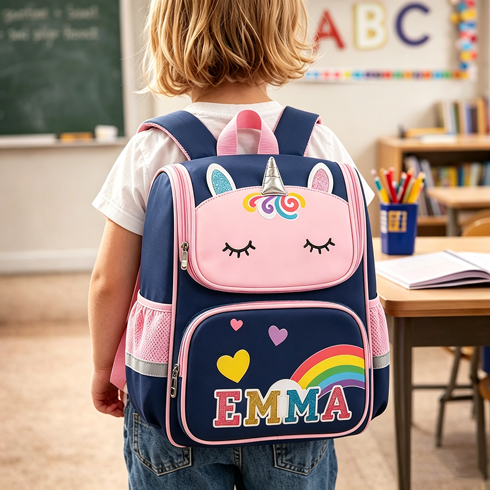 Personalized Girls Unicorn Backpack | CWPack378