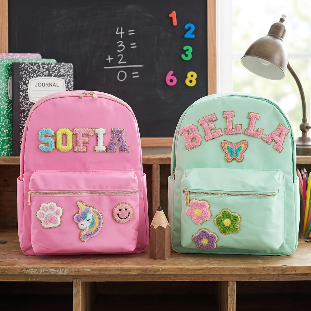 Personalized Hand Patch Kids Lovely Backpack｜CWPack0902
