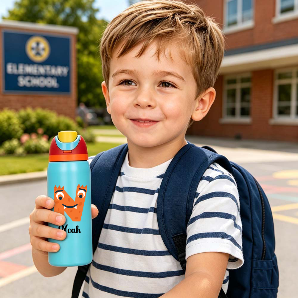 Personalized BPA Free 24oz/32oz Kids Water Bottle | YouBottle100