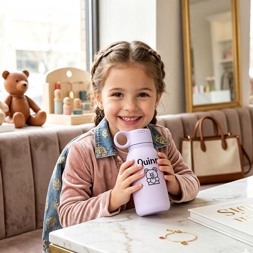 Personalized BPA Free 15oz Silicone Sports Water Bottle | YouBottle102