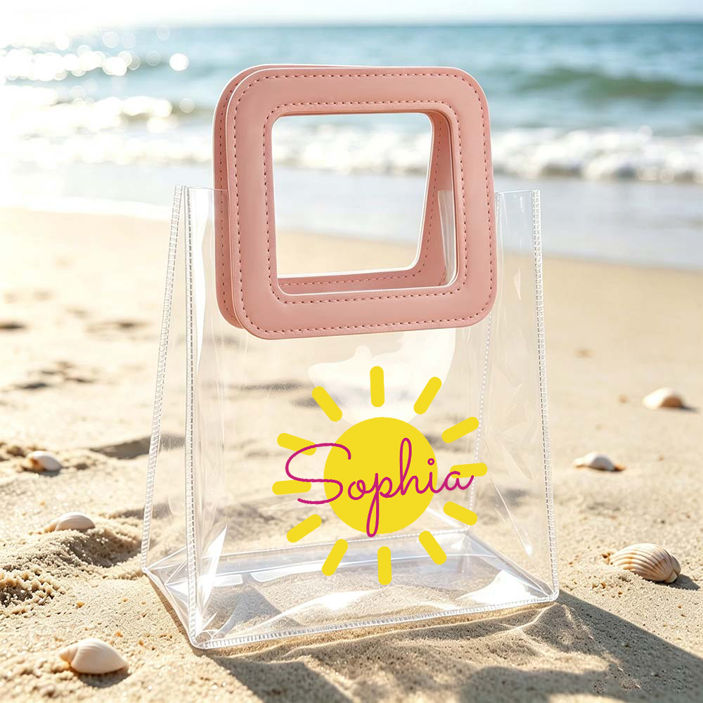 Personalized Kids Beach Party Favor Bags | CWBeach259