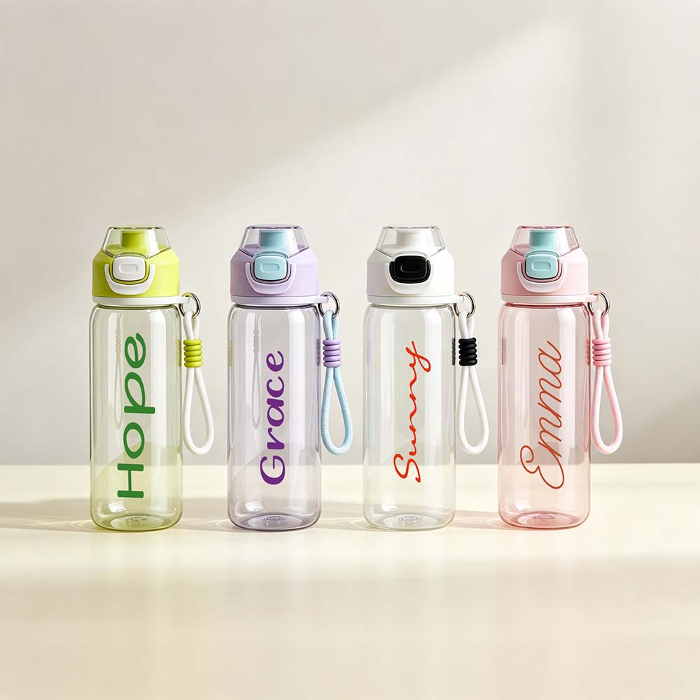 Personalized BPA Free 20oz Kids Water Bottle With Mist Sprayer | YouBottle104