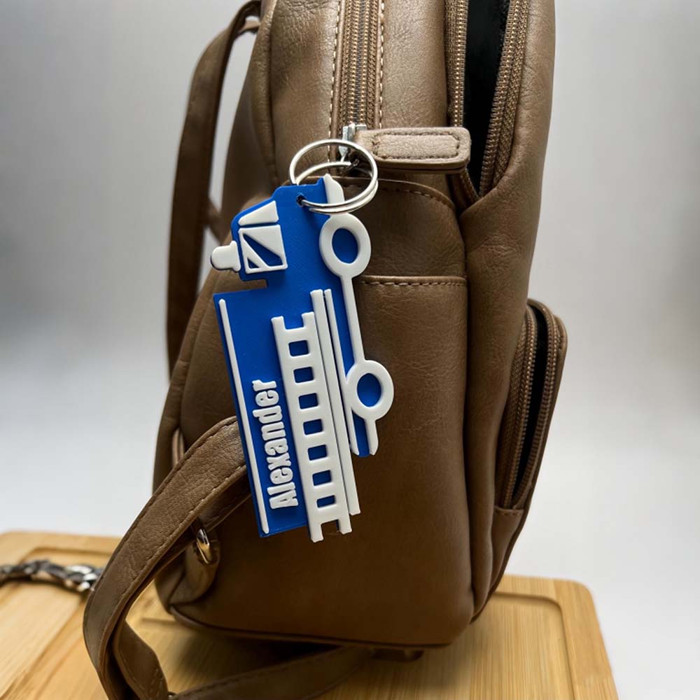 Personalized 3D Printed Backpack Name Tag With Diverse Styles | CWGift106