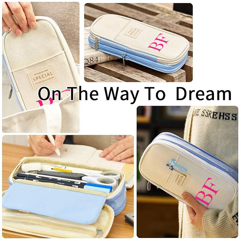 Personalized 4 colors Pencil Pen Case | CWToy58