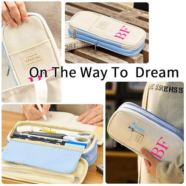 Personalized 4 colors Pencil Pen Case | CWToy58