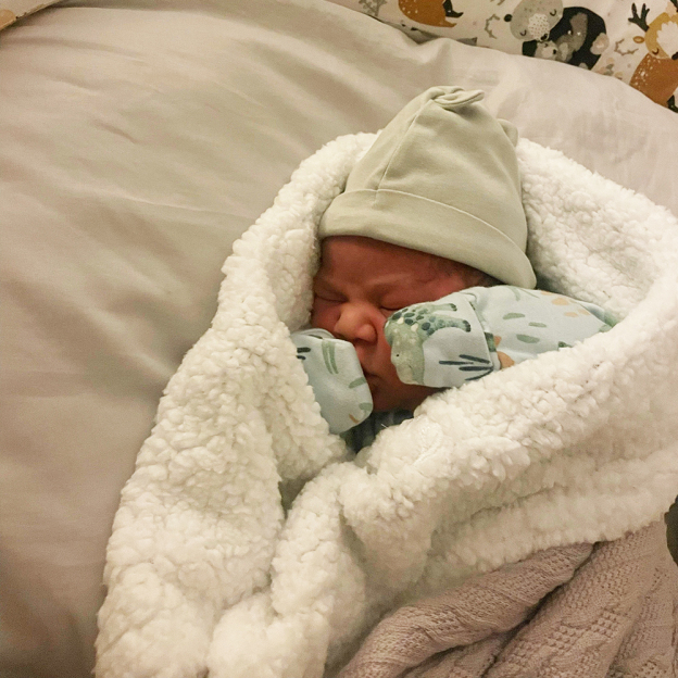 Personalized Embroidered Soft Fleece Baby Blanket | CWBaby80