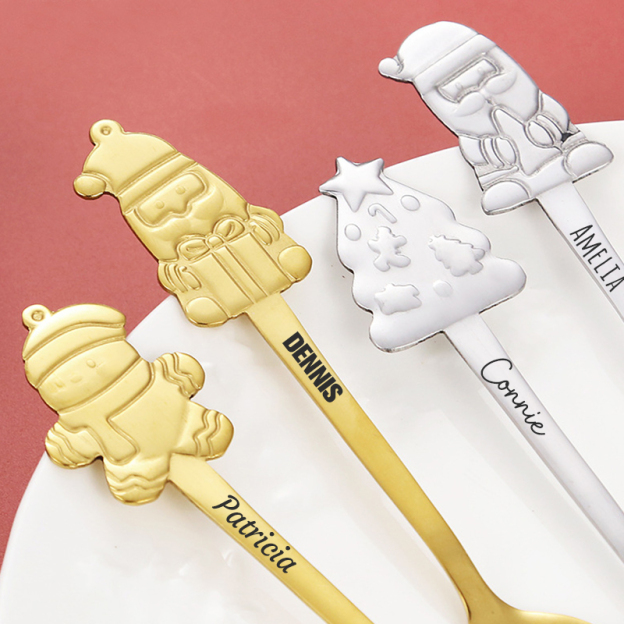Personalized Christmas Spoons Gift Box | MCGift28