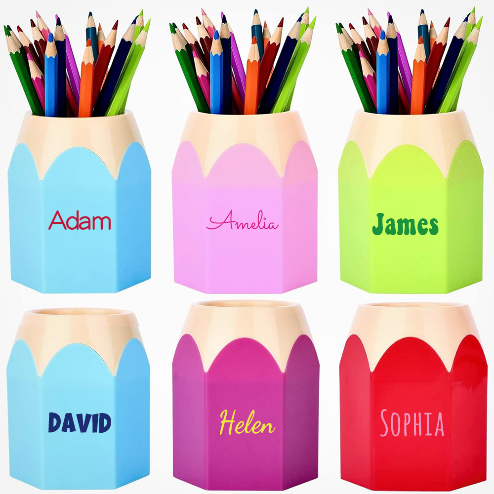 Personalized Kid Pencil Holder (Colored Markpen Included) | CWToy70