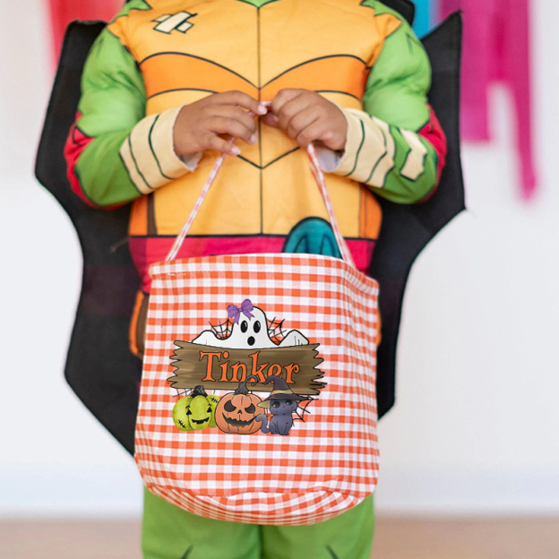 Personalized Lovely Halloween Bucket | CWHalloween1401