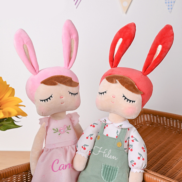 Personalized Kids SoftBunny Princesses Plush Doll | CWToy81