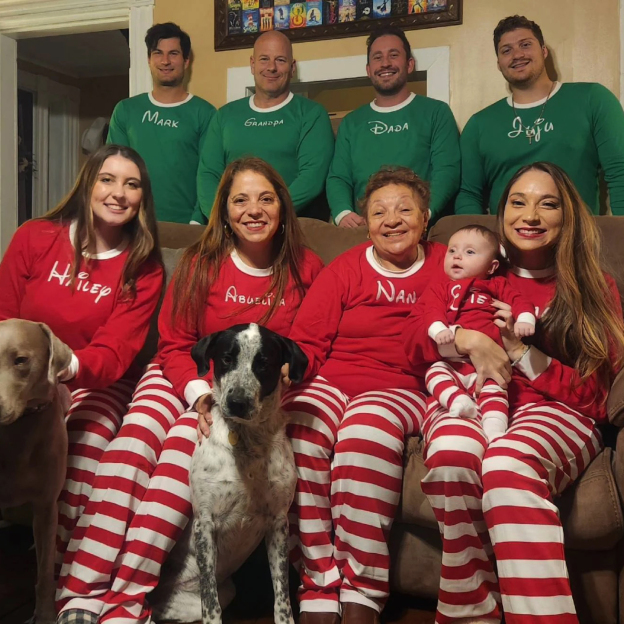 Personalized Family Christmas Pajamas Set | inSet17