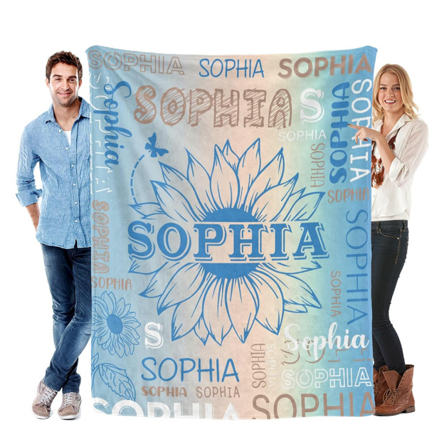 Personalized Lovely Kid Blanket for Comfort & Unique | BKKid158