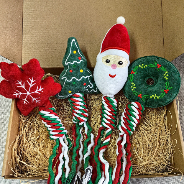 Personalized Christmas Pet Squeaky Chew Toy | MCGift111