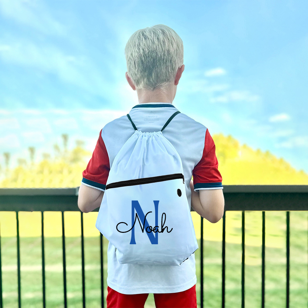 Personalized Colourful Drawstring Water Proof Beach Bag | CWBeach147