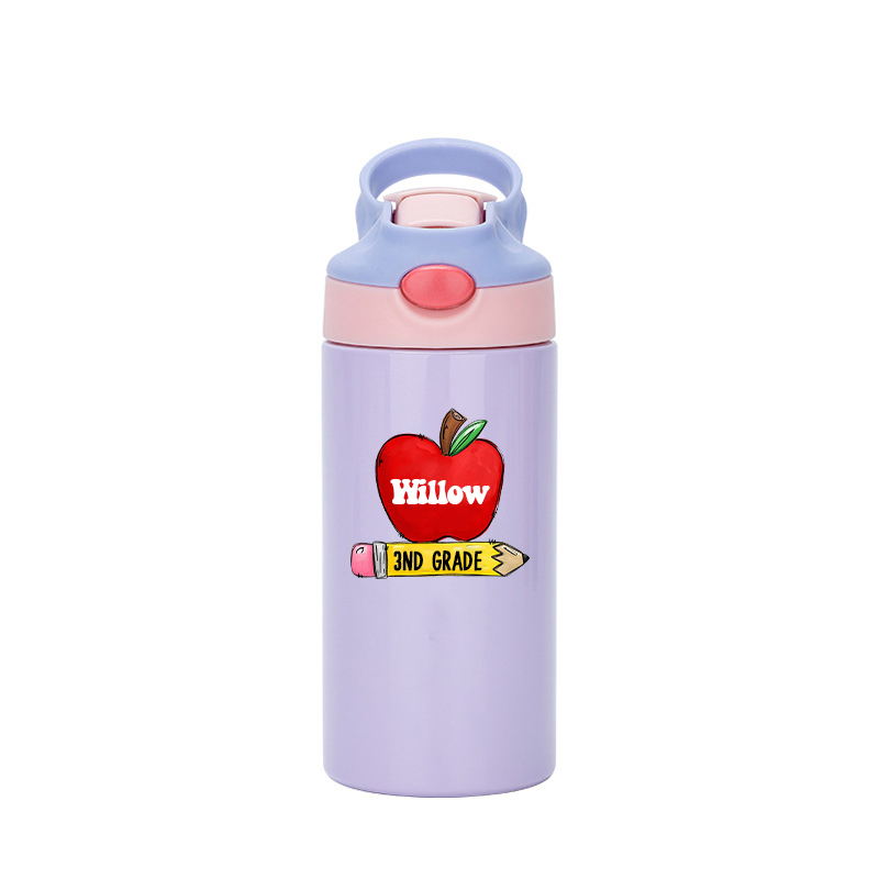 Personalised BPA Free 12oz Kid Water Bottles | YouBottle77