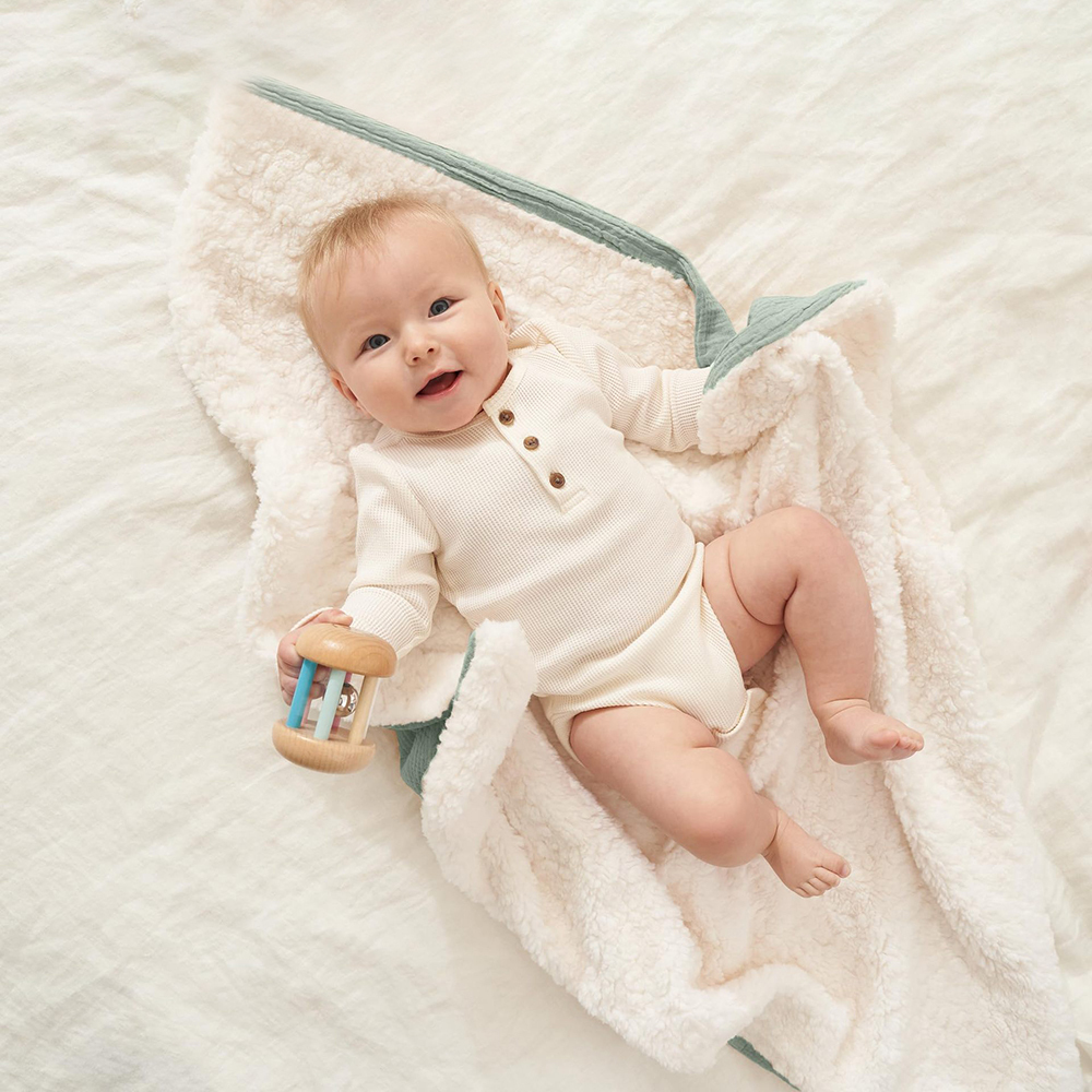 Personalized Embroidered Soft Fleece Baby Blanket | CWBaby154