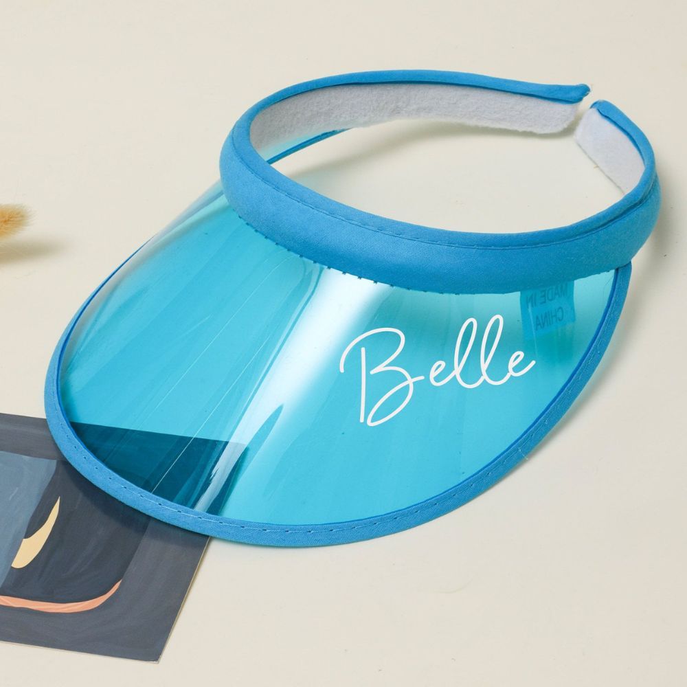 Personalized Children's Holographic Colored Sun Hat for Summer & Beach | CWBeach153