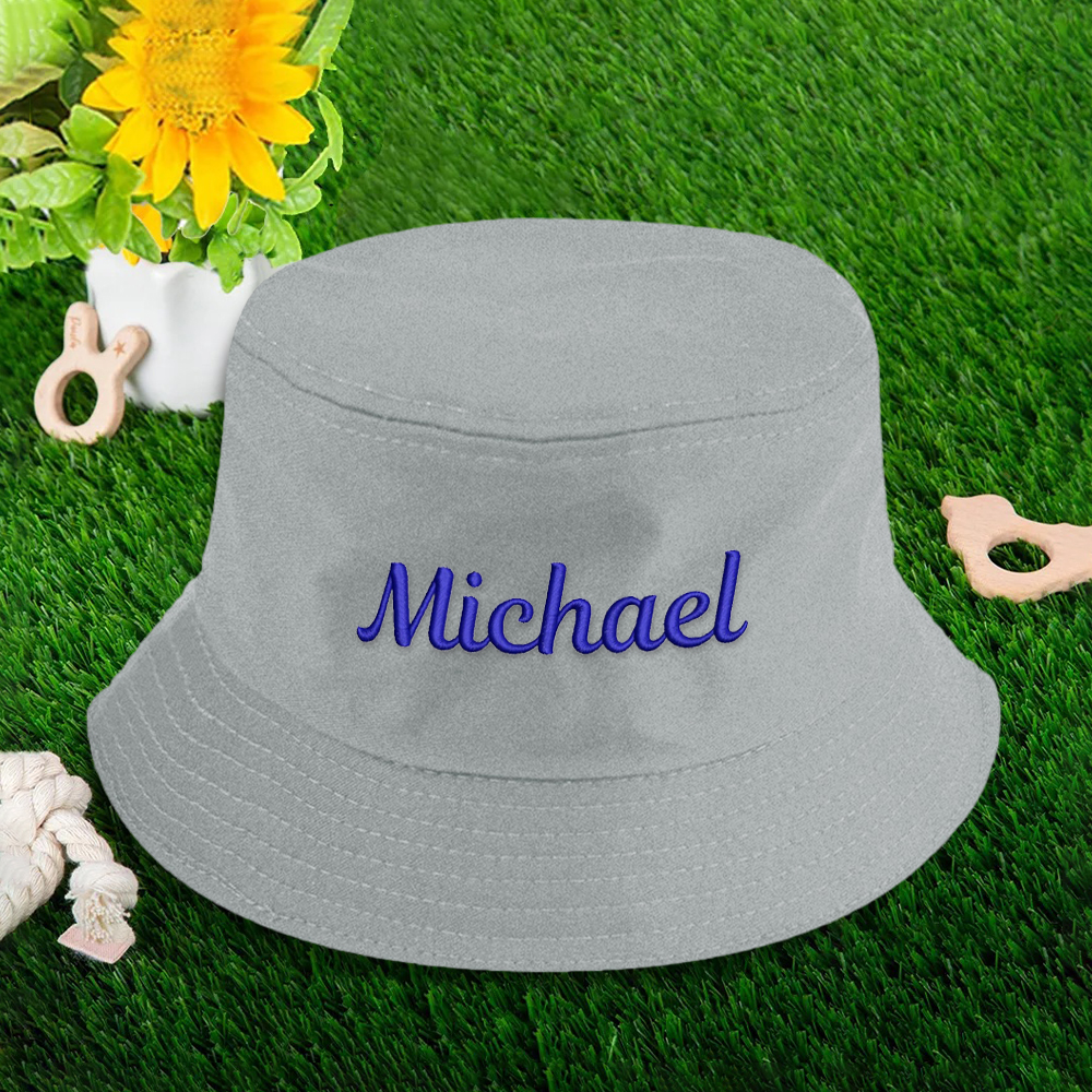 Personalized Embroidery Colourful Bucket Hat for Comfort & Unique | CWBeach156