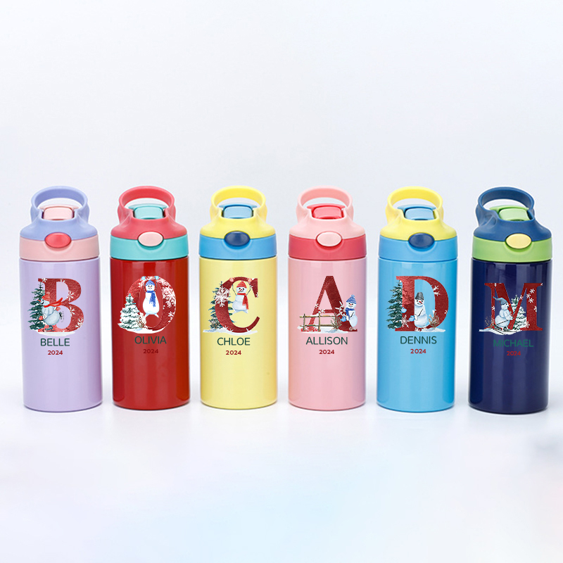 Personalised BPA Free 12oz Kid Water Bottles | YouBottle83