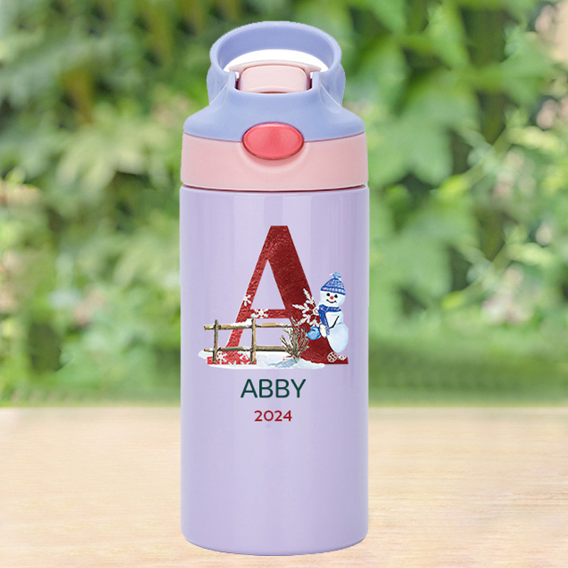 Personalised BPA Free 12oz Kid Water Bottles | YouBottle83
