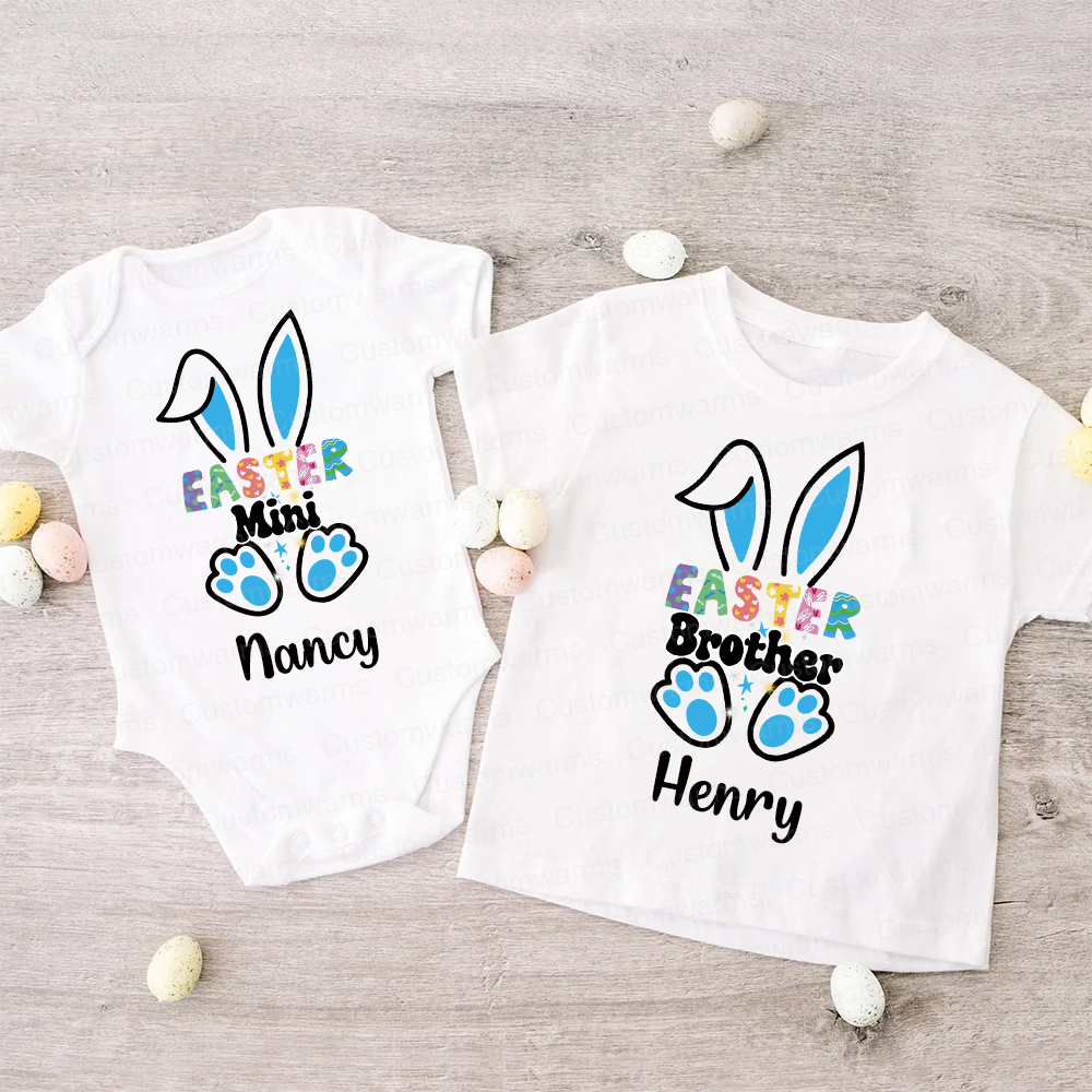 Personalized Family Happy Easter Matching Shirt | CWEaster55