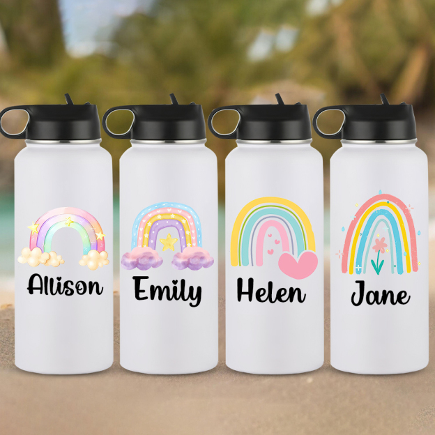 Personalized BPA Free 12oz/18oz Stainless Steel Water Bottle | YouBottle92