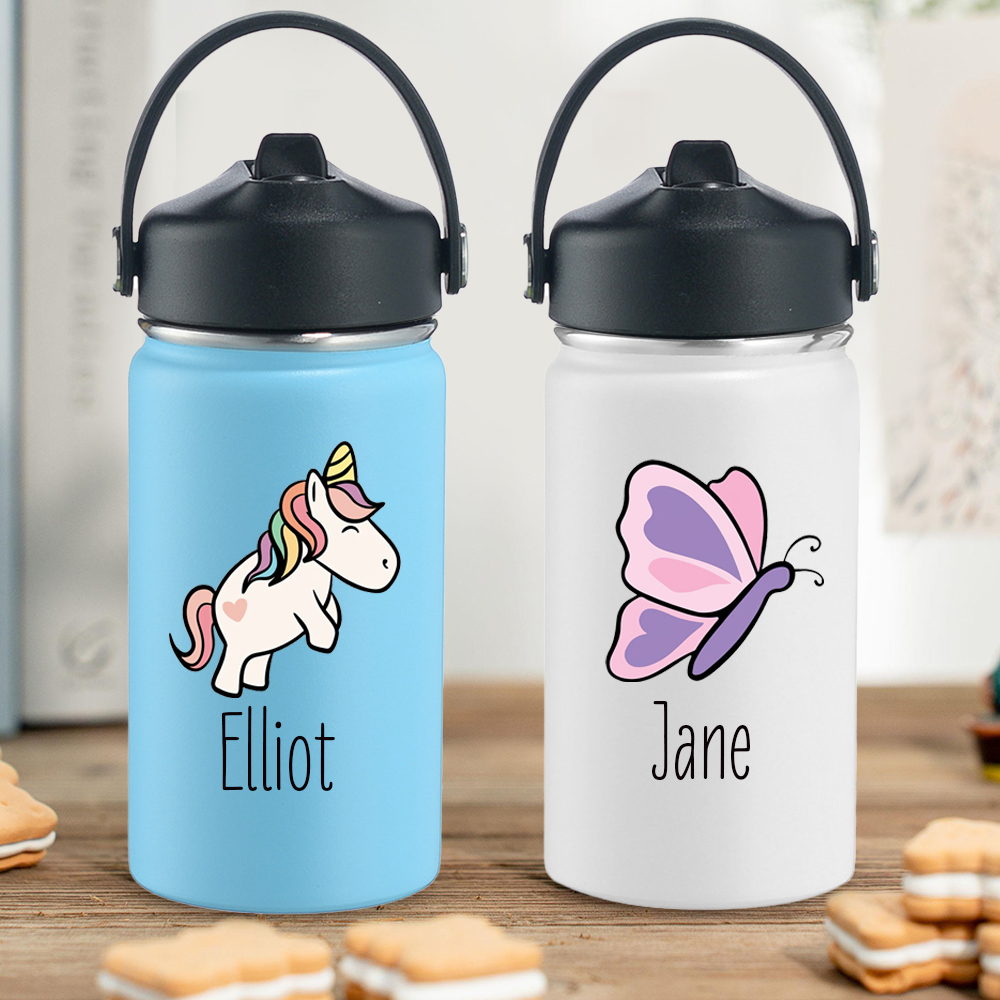 Personalized BPA Free 12oz Stainless Steel Water Bottle | YouBottle95