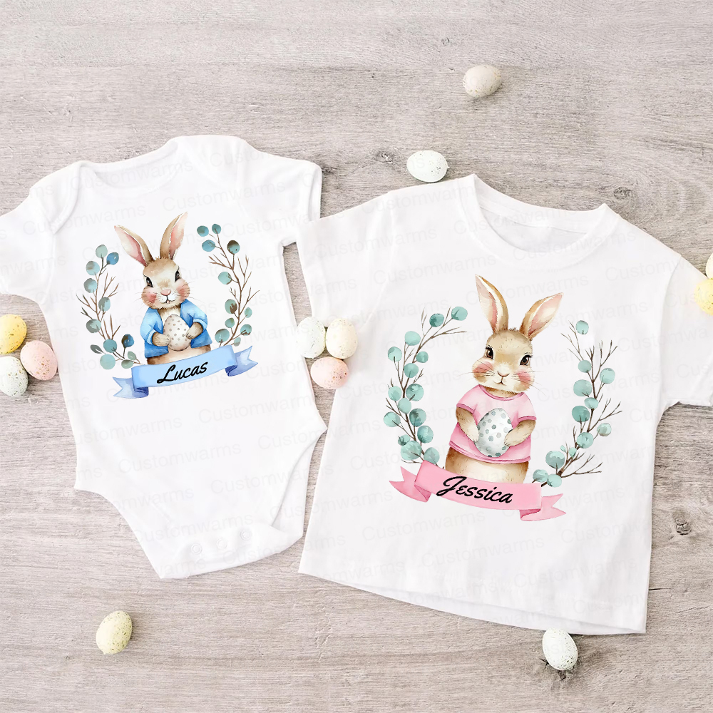 Personalized Family Happy Easter Matching Shirt | CWEaster61