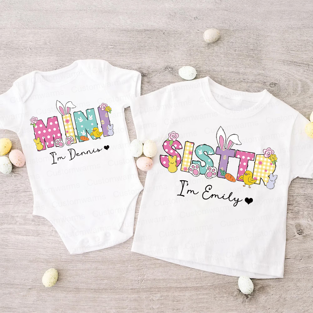 Personalized Family Happy Easter Matching Shirt | CWEaster73