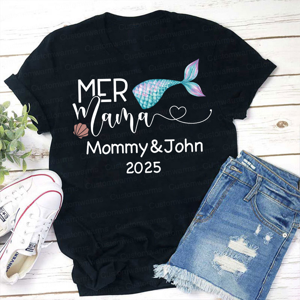 Personalized First Mother's Day Mommy and Baby Outfit | CWFamily52