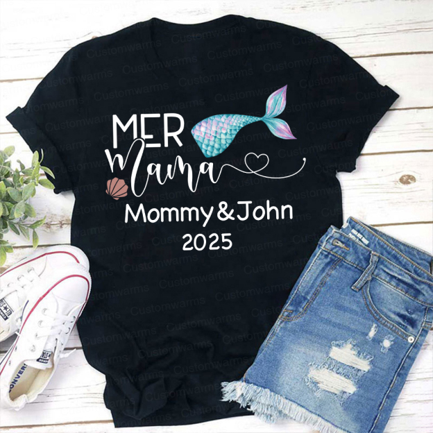 Personalized First Mother's Day Mommy and Baby Outfit | CWFamily52