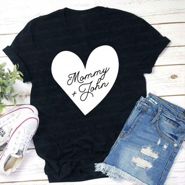 Personalized First Mother's Day Mommy and Baby Outfit | CWFamily62