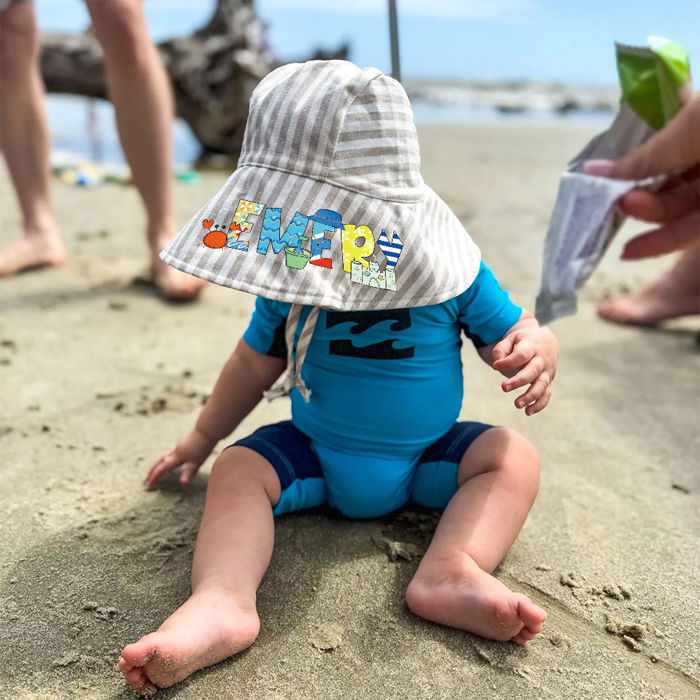 Personalized Cute Design Summer Bucket Hat for Comfort & Unique | CWBeach190