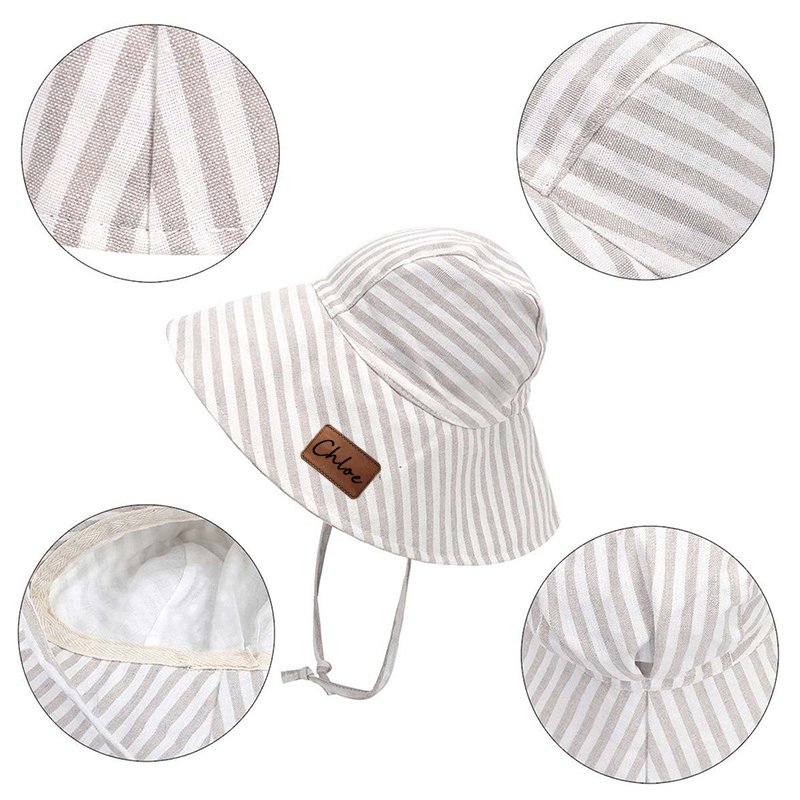 Personalized Leather Patch Bucket Hat for Comfort & Unique | CWBeach51