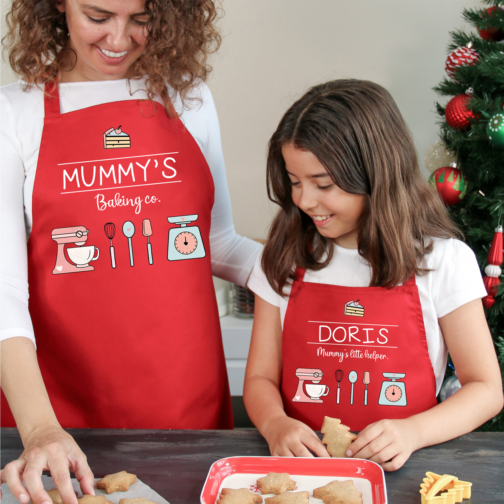 Personalised Multifunctional Waterproof Matching Family Apron | Apron43