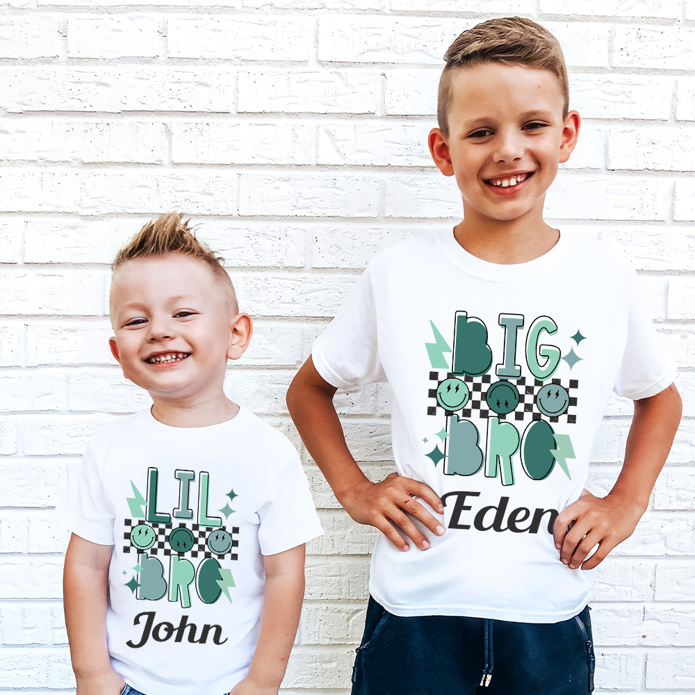 Personalized Matching Sibling Shirts | CWSibling03