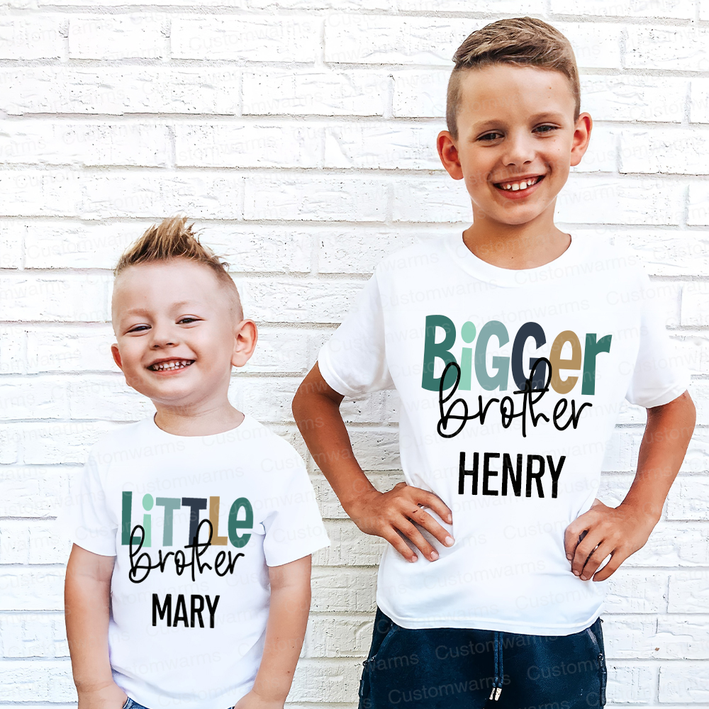 Personalized Matching Sibling Shirts | CWSibling04