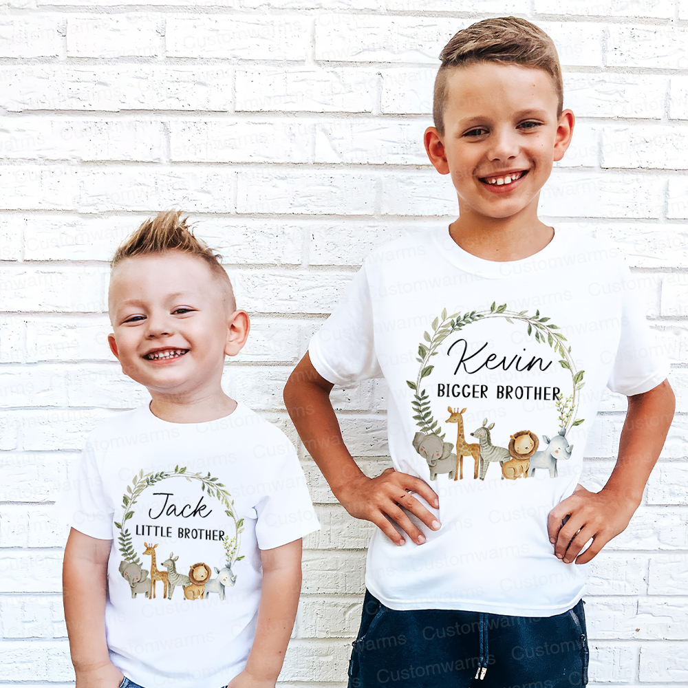 Personalized Matching Sibling Shirts | CWSibling06