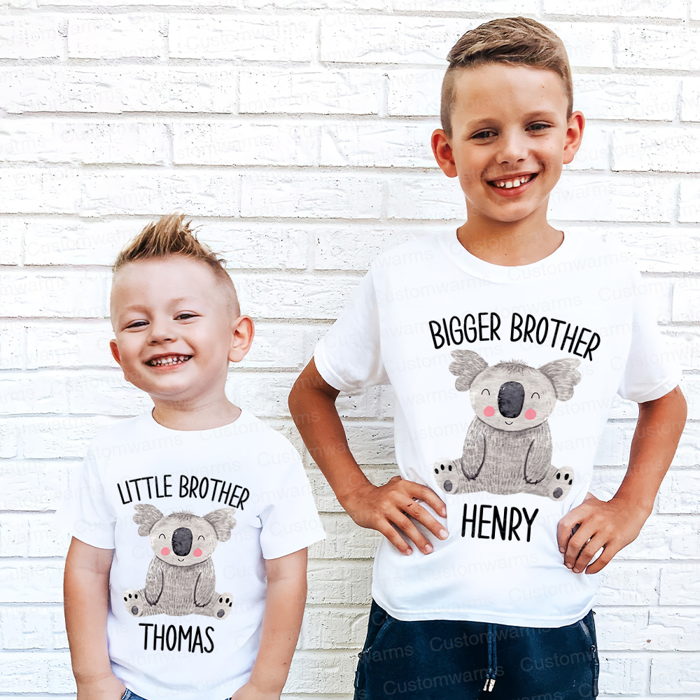 Personalized Matching Sibling Shirts | CWSibling07