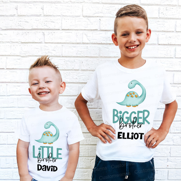 Personalized Matching Sibling Shirts | CWSibling08