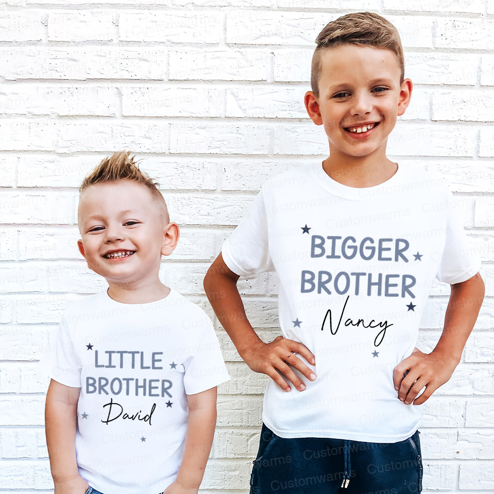 Personalized Matching Sibling Shirts | CWSibling10