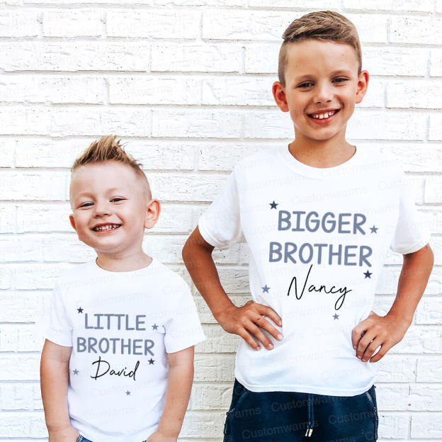 Personalized Matching Sibling Shirts | CWSibling10