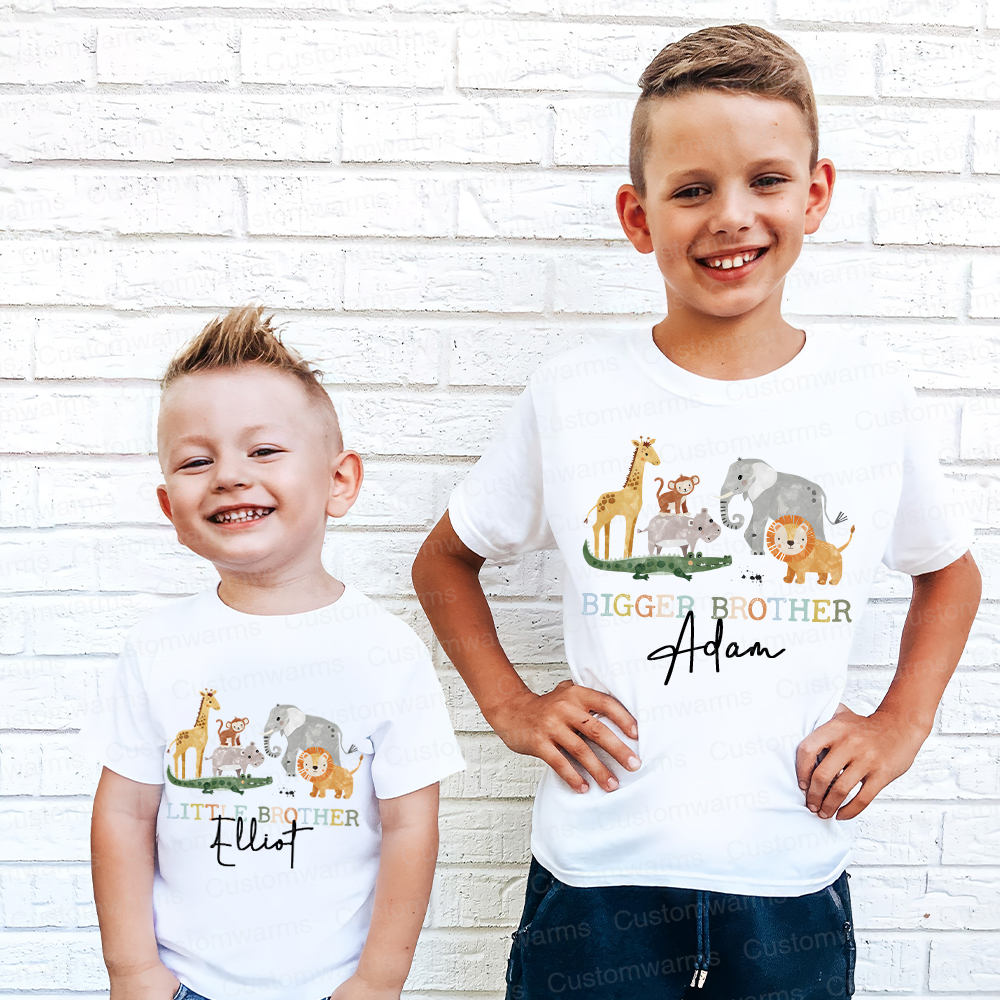 Personalized Matching Sibling Shirts | CWSibling12