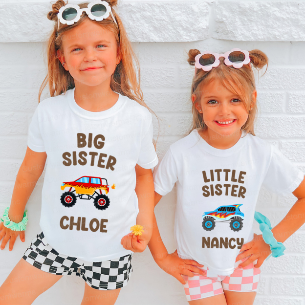 Personalized Matching Sibling Shirts | CWSibling17