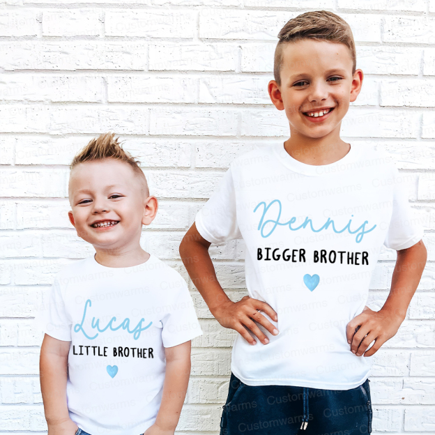 Personalized Matching Sibling Shirts | CWSibling18