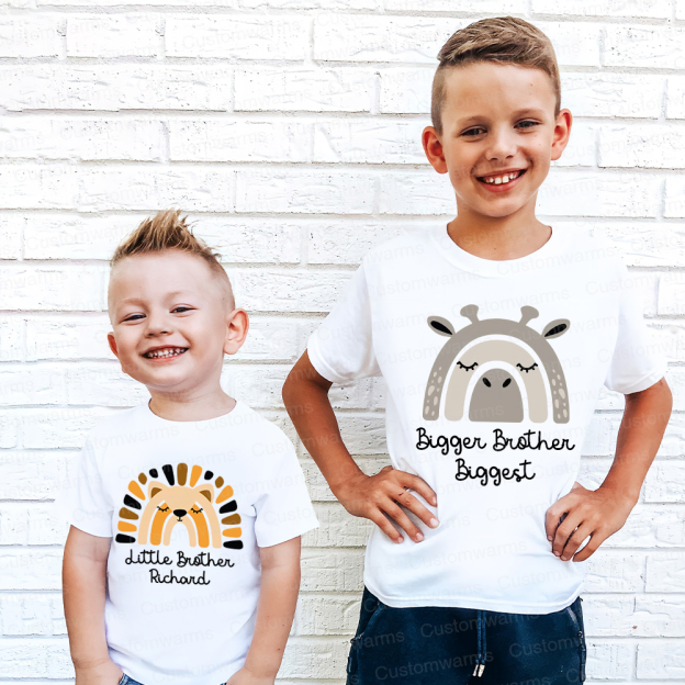 Personalized Matching Sibling Shirts | CWSibling22