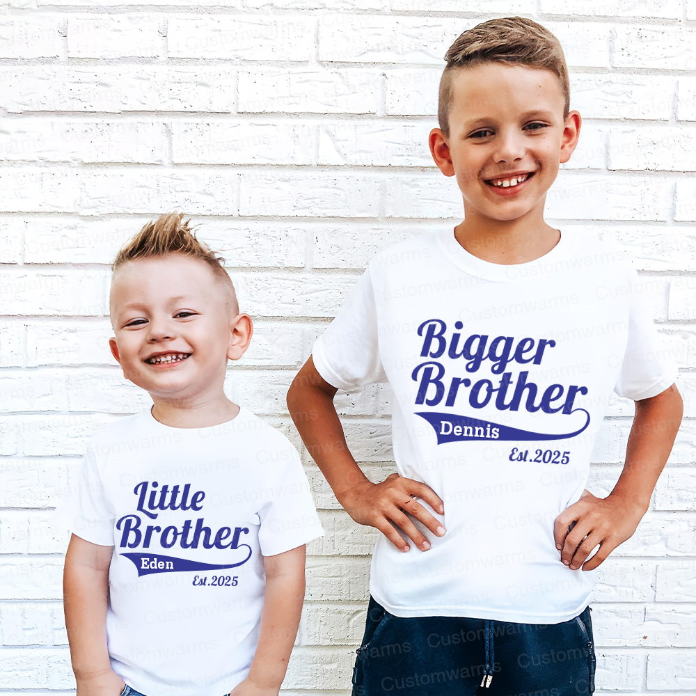 Personalized Matching Sibling Shirts | CWSibling23